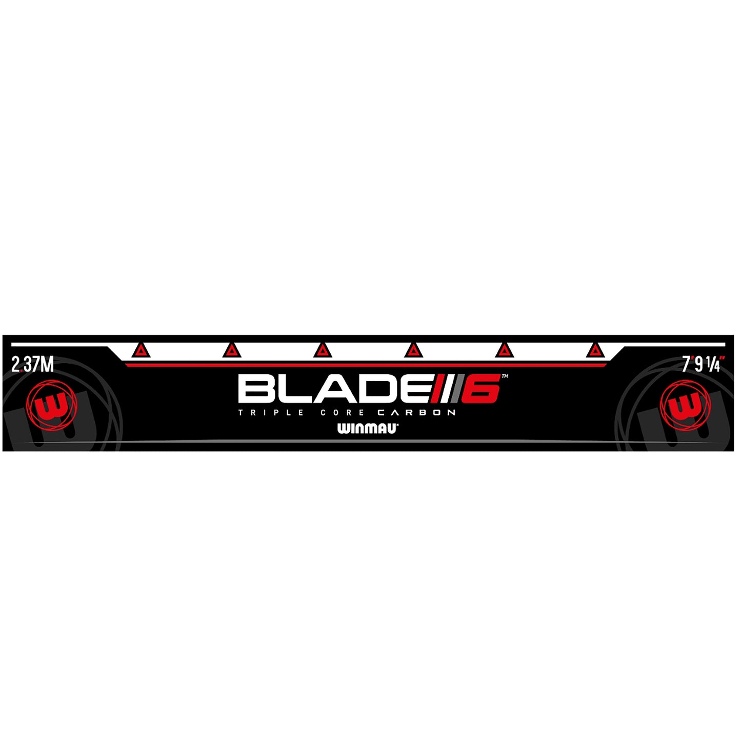 Abwurflinie Winmau 237 cm (Steel+Soft) Blade 6