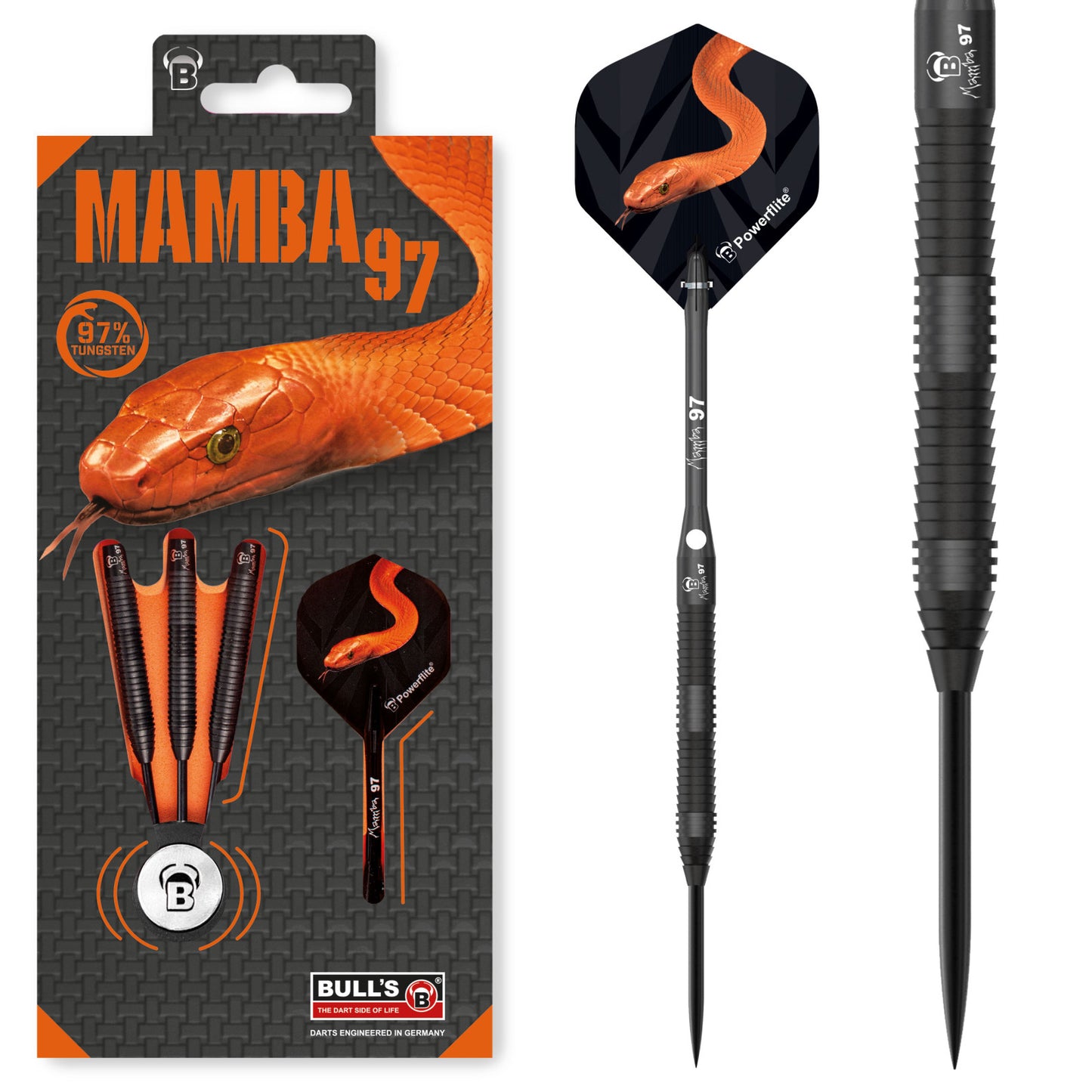BULL'S Mamba 97 M5 25g Steeldart