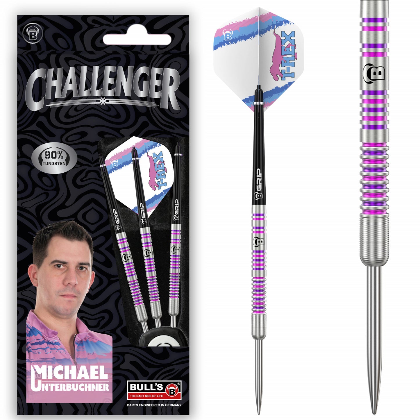 BULL'S Challenger M. Unterbuchner Steeldart 24g
