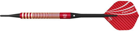 BULL'S Metis rot Brass Softdart