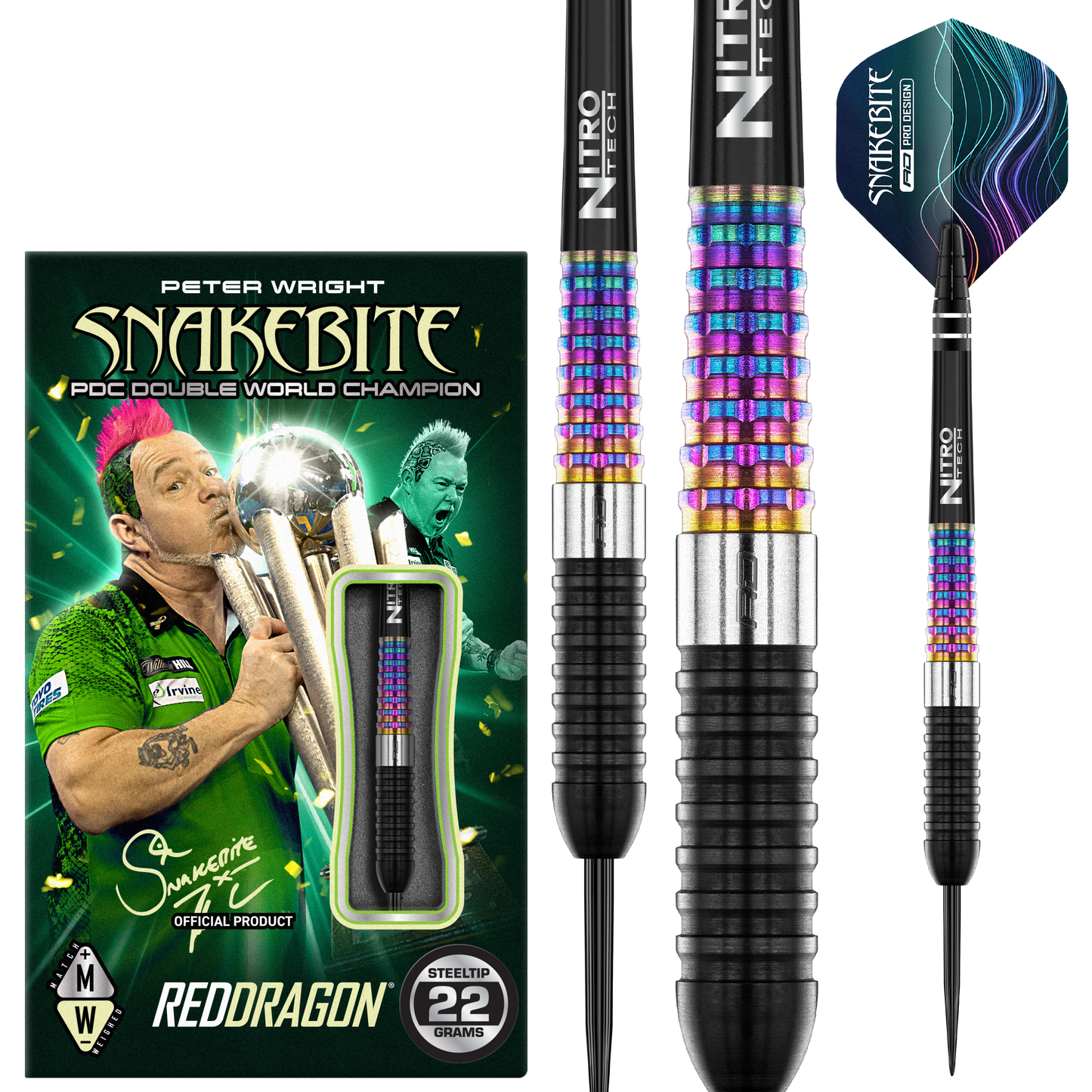 Red Dragon Peter Wright Corra Steeldart