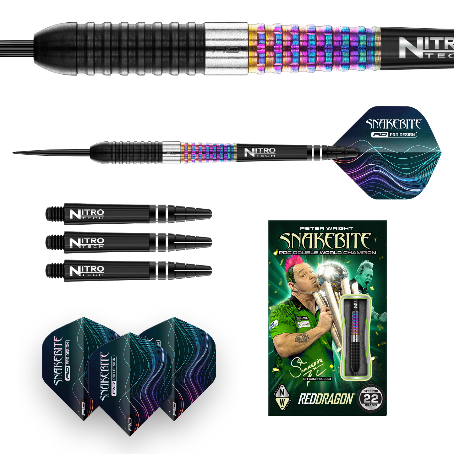 Red Dragon Peter Wright Corra Steeldart