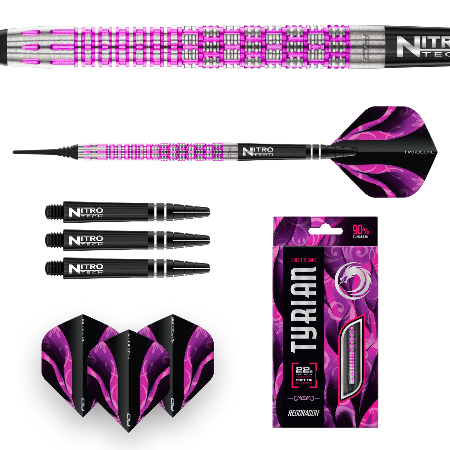 Red Dragon Tyrian Softdart 20g