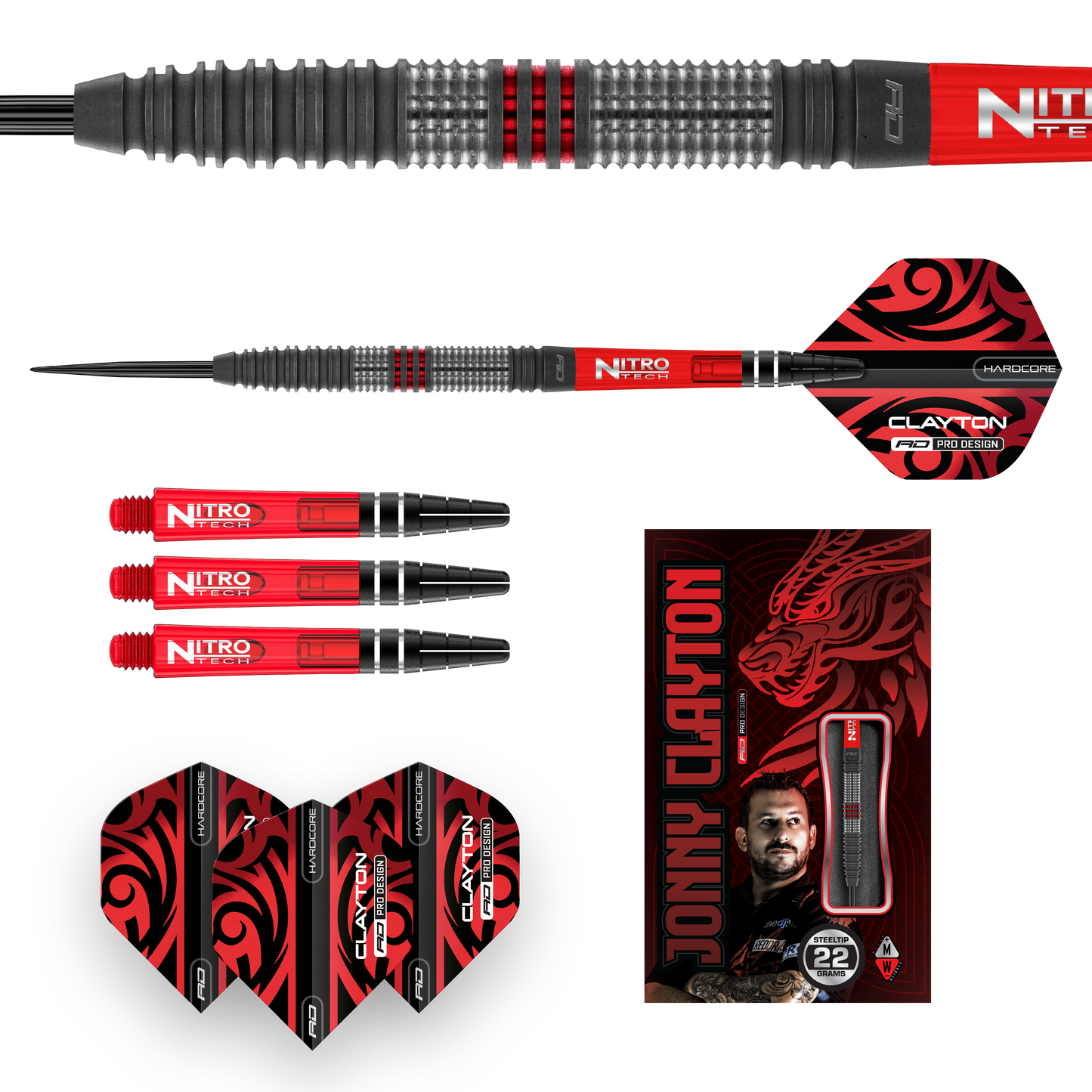 Red Dragon Jonny Clayton Hiraeth Steeldart