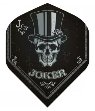 Designa Dart Flights - Metronic- No 2 - Joker
