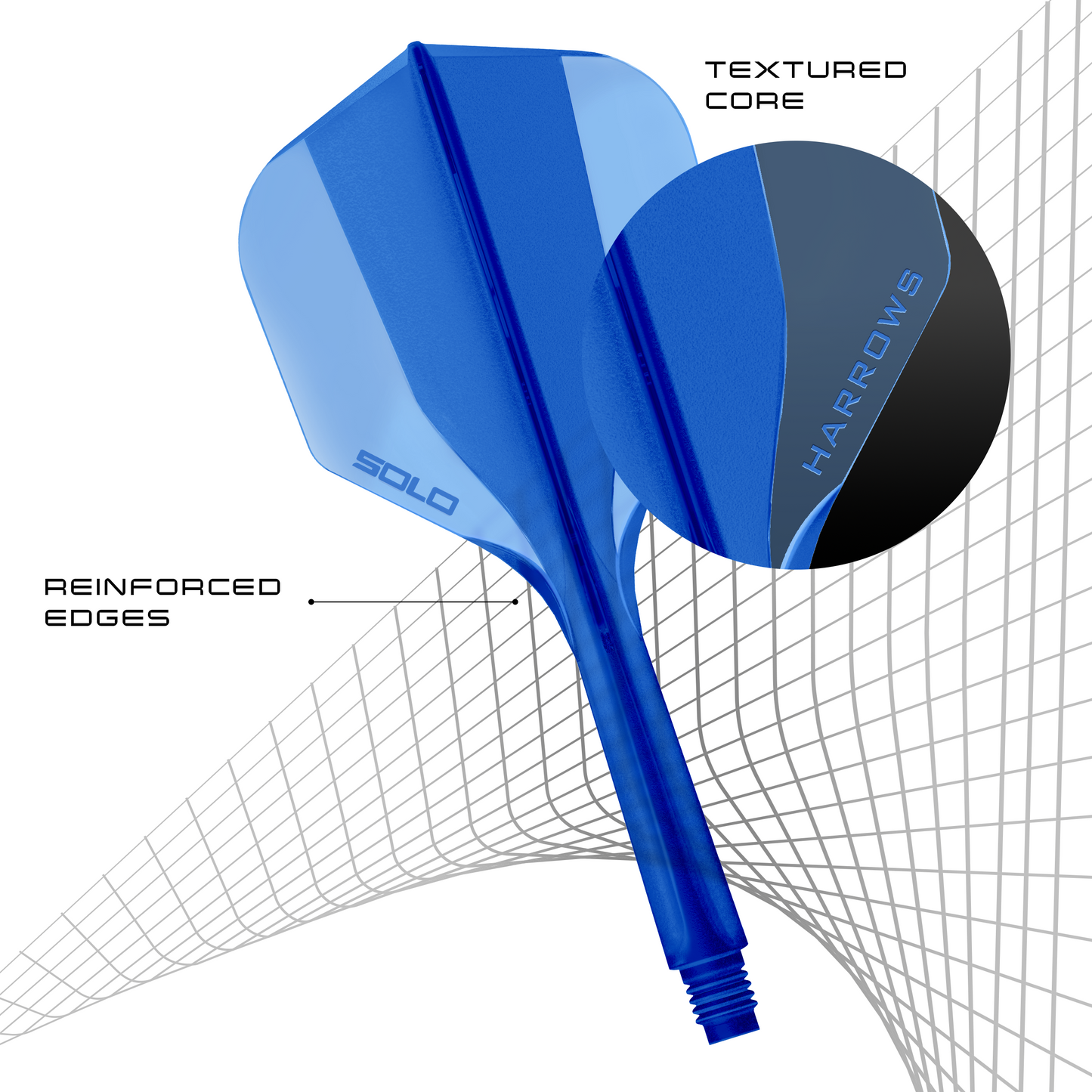 Harrows Solo Flight - blau