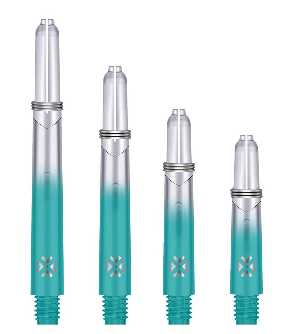 Bullet Shafts Transparent / Blue