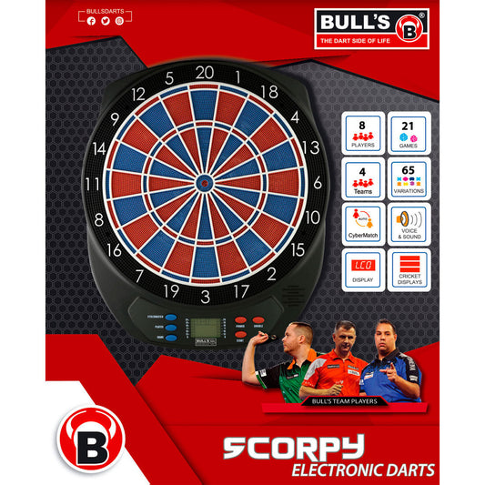 Bulls Scorpy Elektro Dartboard