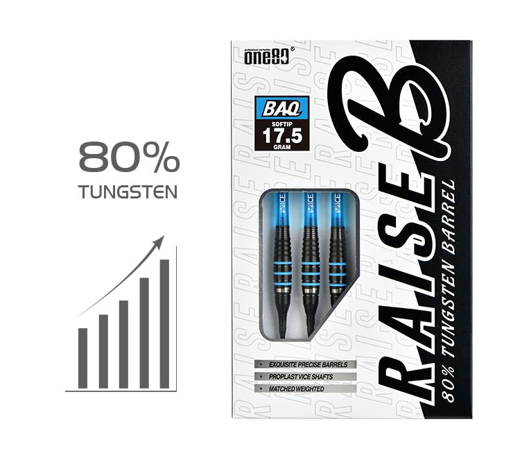 One80 Raise B - BAQ Softdart 17,5g