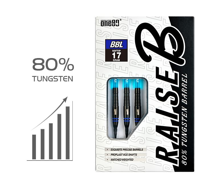 One80 Raise B - BBL Softdart 17,5g