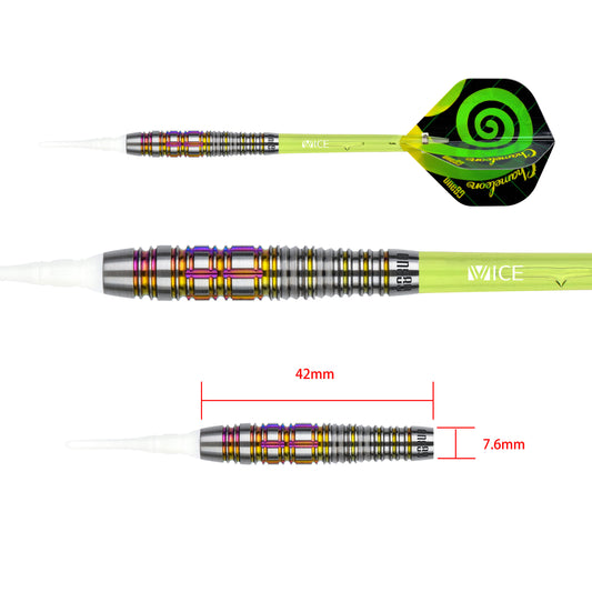 One80 Chameleon Emerald Softdart 20g