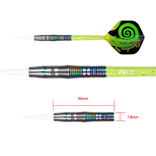 One80 Chameleon Ruby Softdart 19,5g
