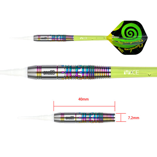 One80 Chameleon Peridot Softdart 18g