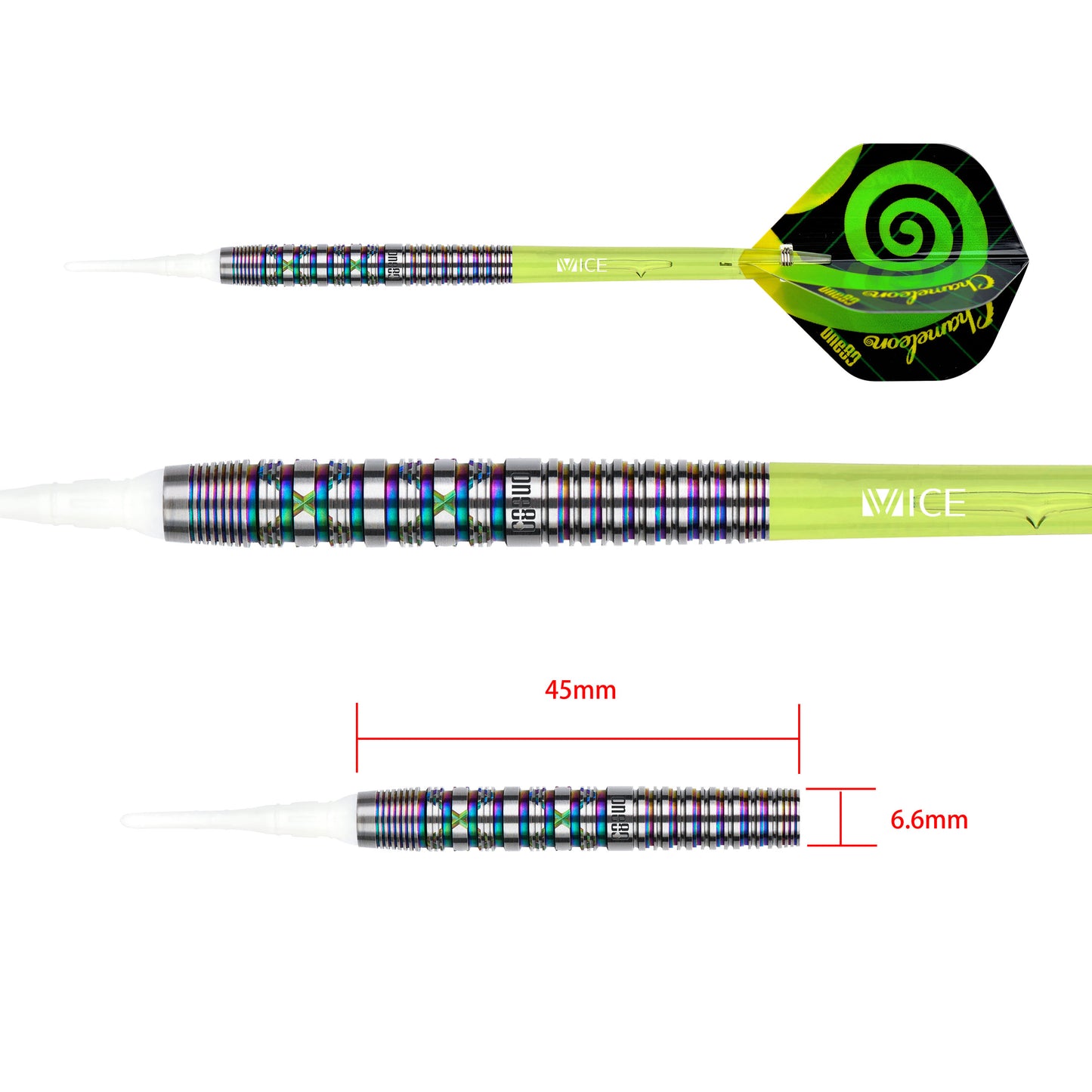 One80 Chameleon Lapis Lazuli Softdart 18g