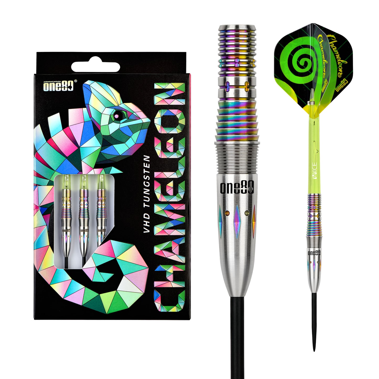 One80 Chameleon Ruby Steeldart