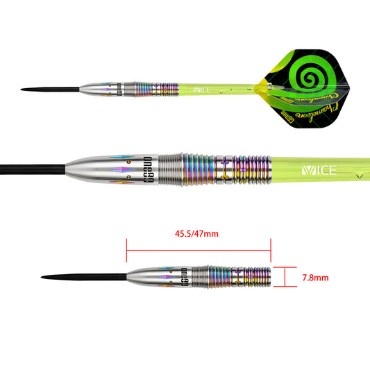 One80 Chameleon Ruby Steeldart