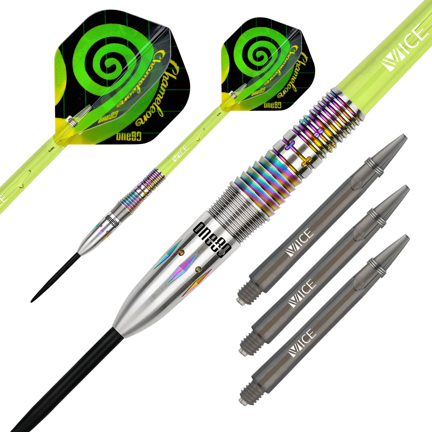 One80 Chameleon Ruby Steeldart