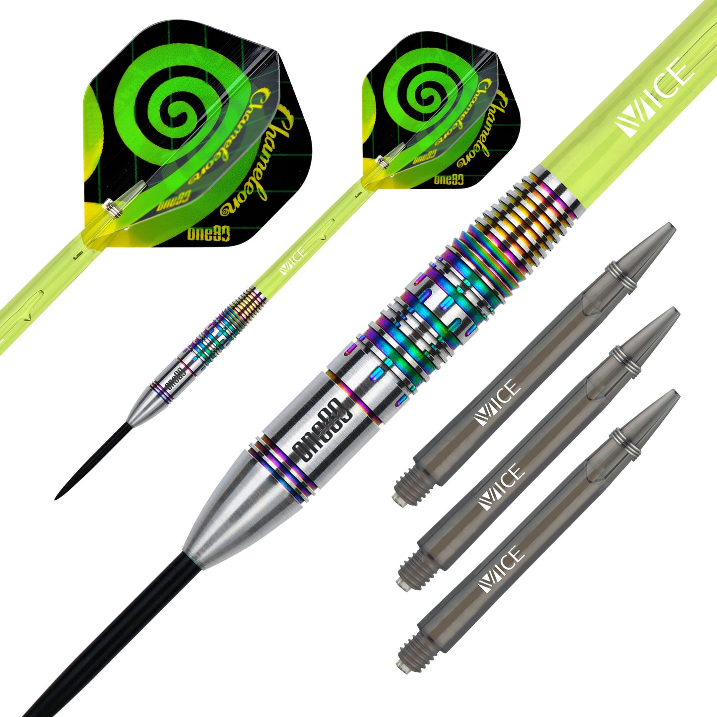 One80 Chameleon Peridot Steeldart
