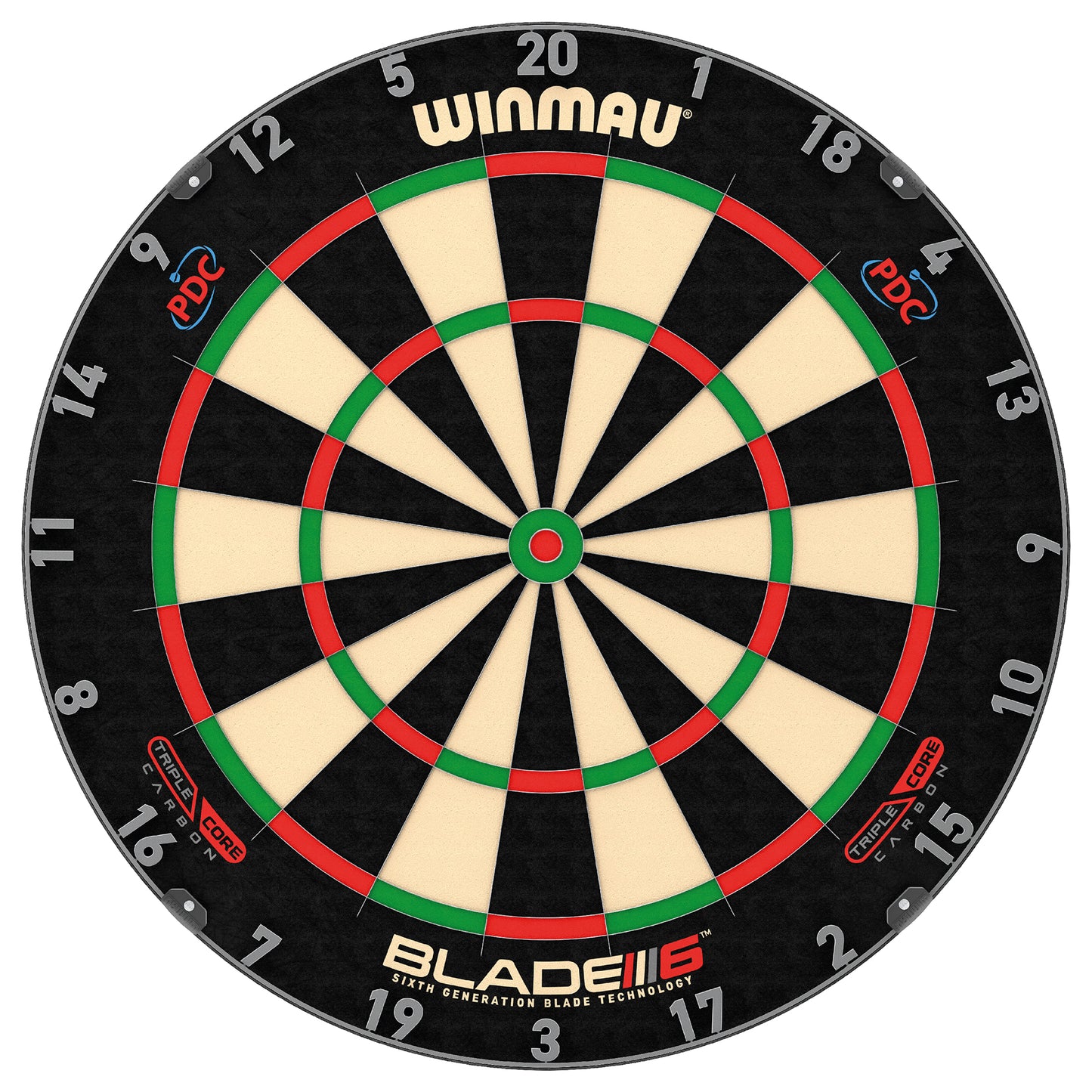 Winmau Blade 6 TripleCore Steeldartboard