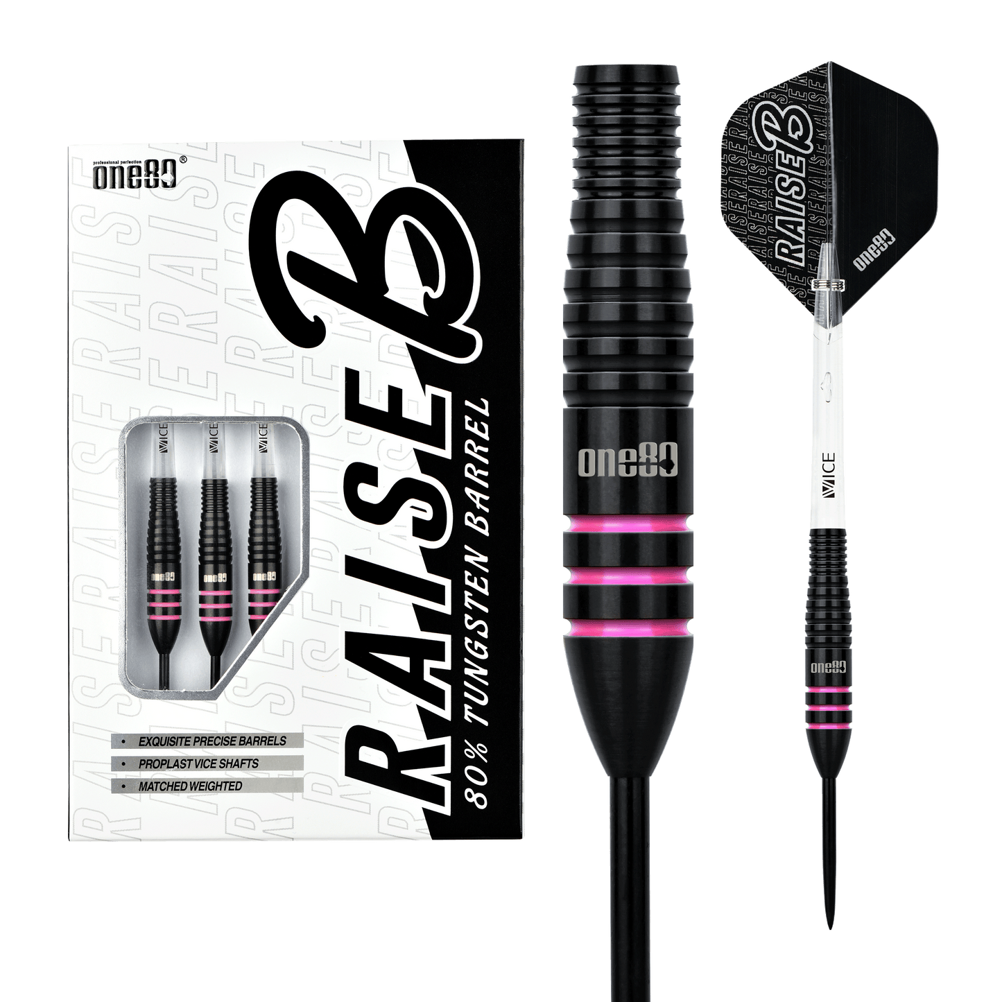 One80 Raise B-PI Steeldart