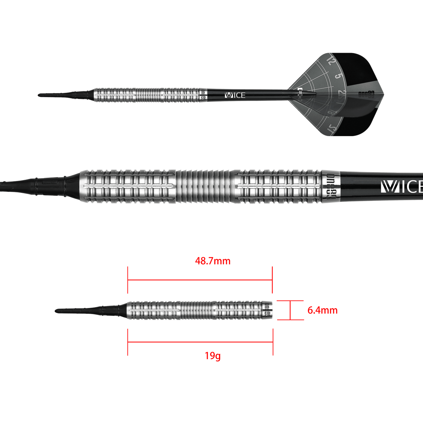 One80 Aaron Morrison Softdart 19g