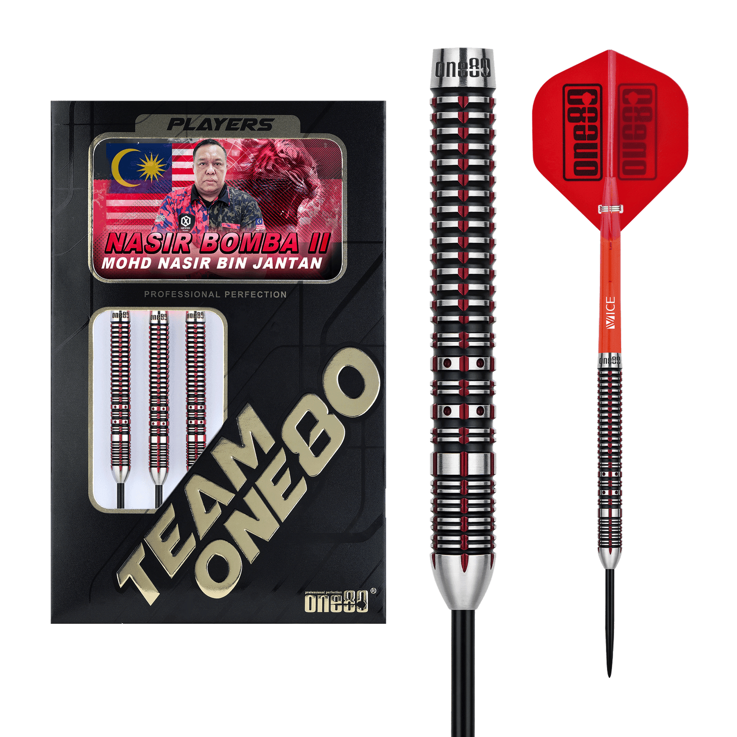 One80 Nasir Bomba V2 Steeldart 23g