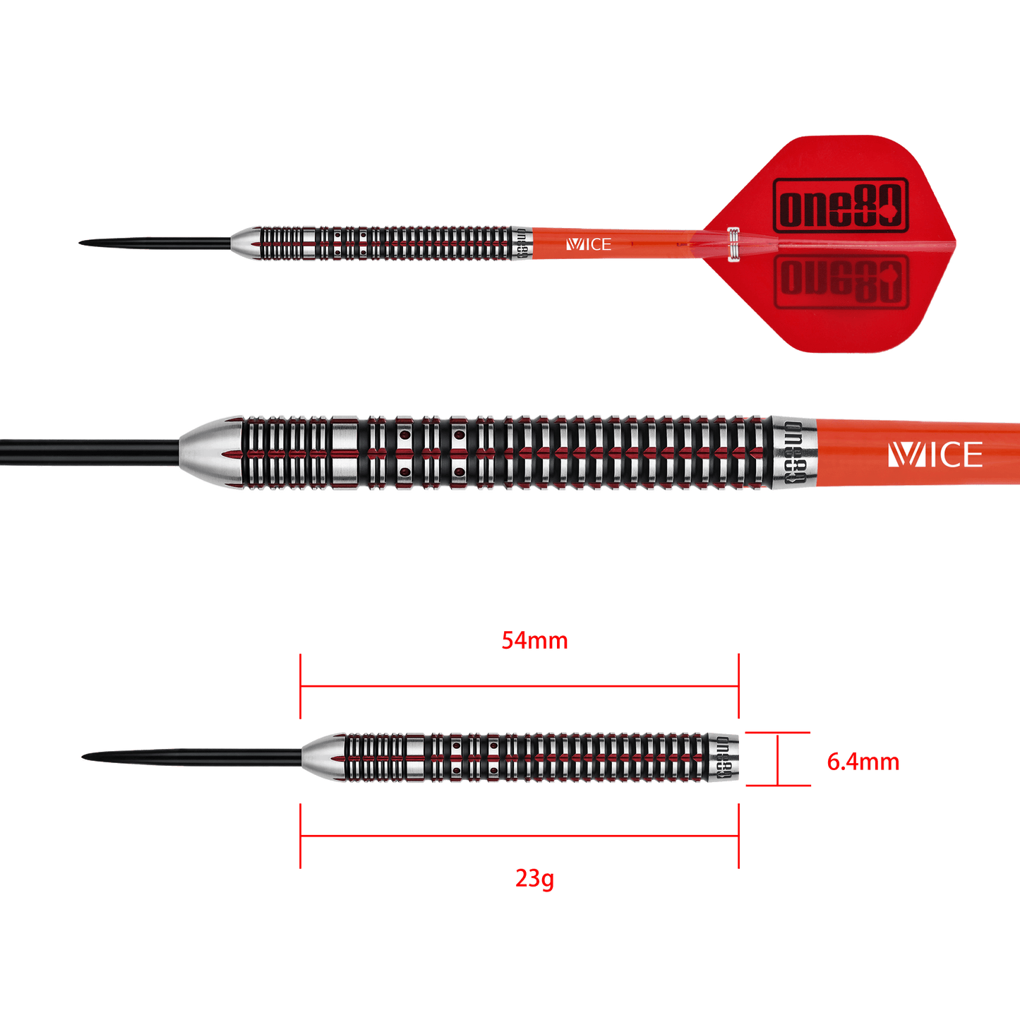 One80 Nasir Bomba V2 Steeldart 23g