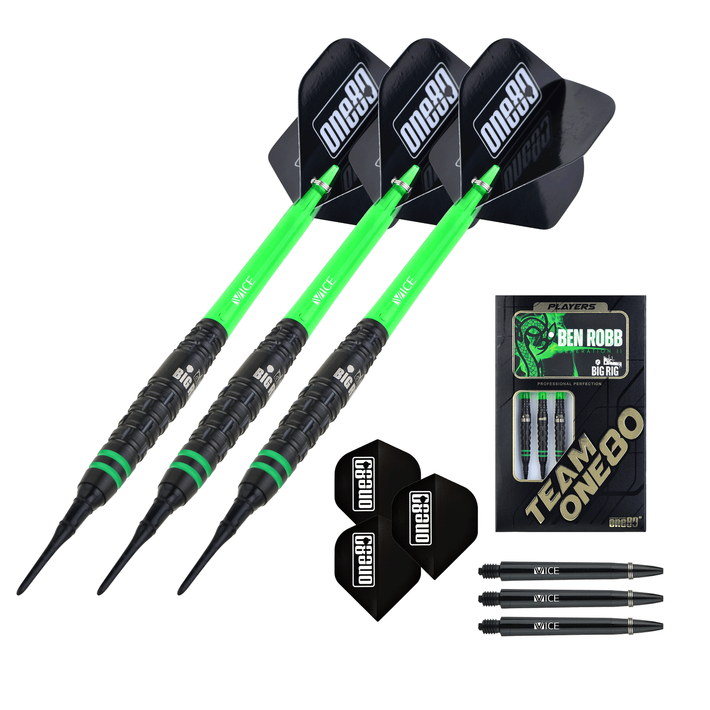 One80 Ben Robb V2 Softdart
