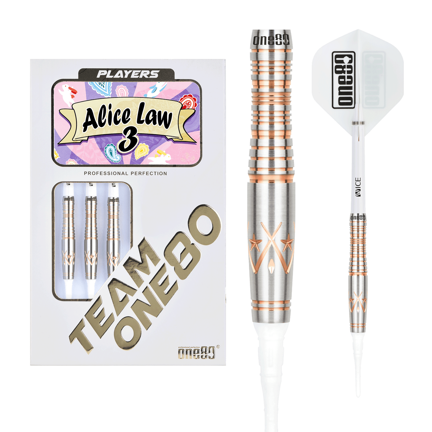 One80 Alice Law Gen 3 Signature Softdart
