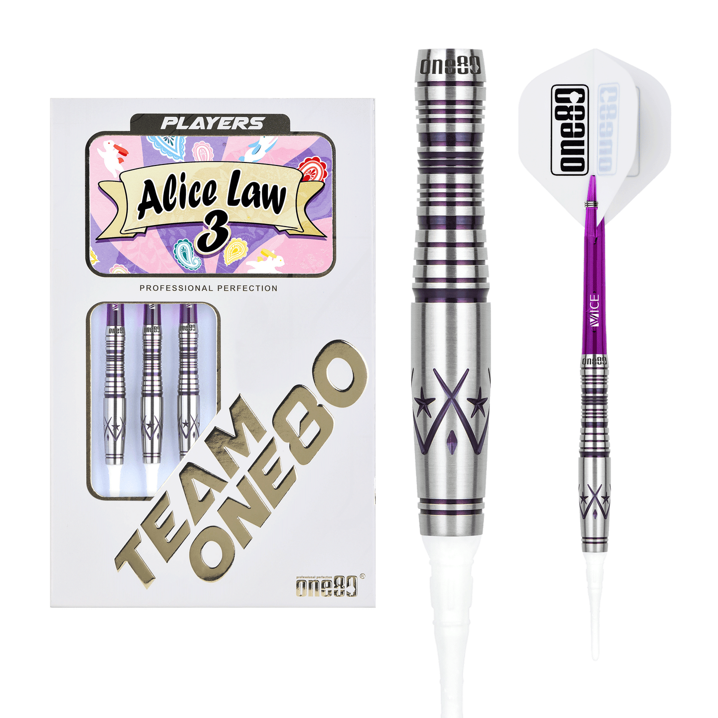 One80 Alice Law Gen 3 Signature Softdart