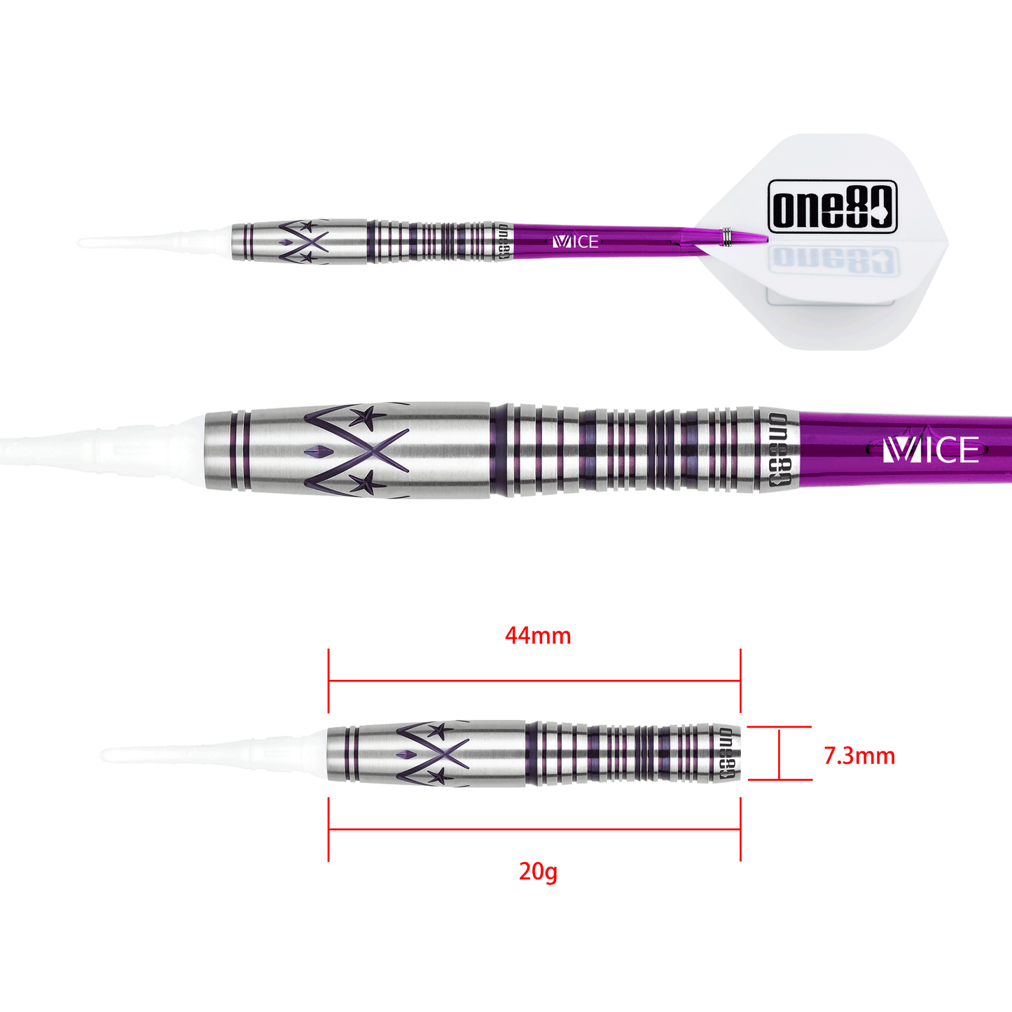 One80 Alice Law Gen 3 Signature Softdart