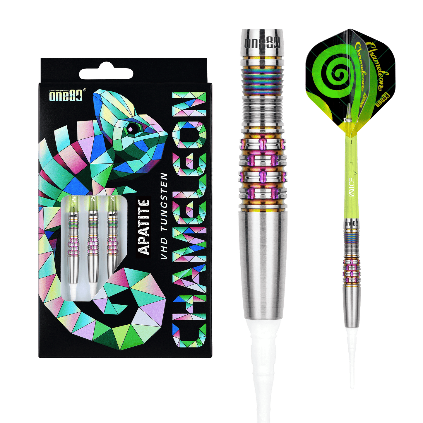 One80 Chameleon Apatite Softdart