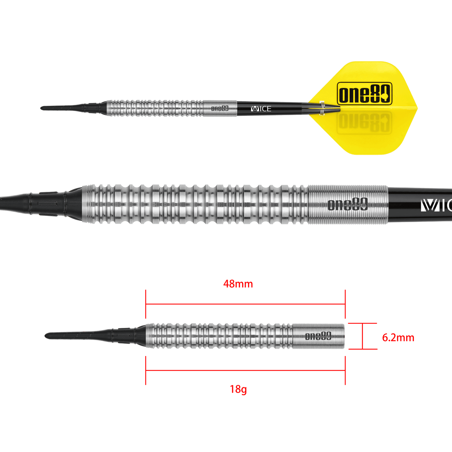 One80 Stefaan Henderyck Softdart 18g