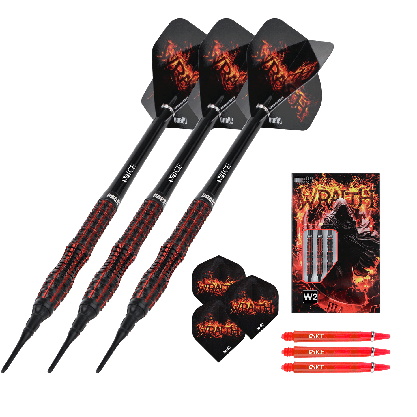 One80 Wraith W2 Softdart