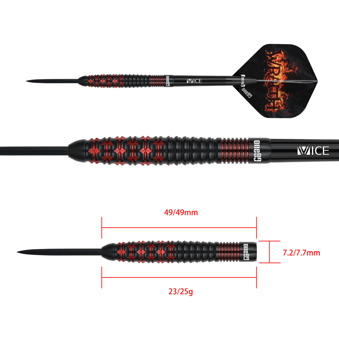 One80 Wraith W3 Steeldart