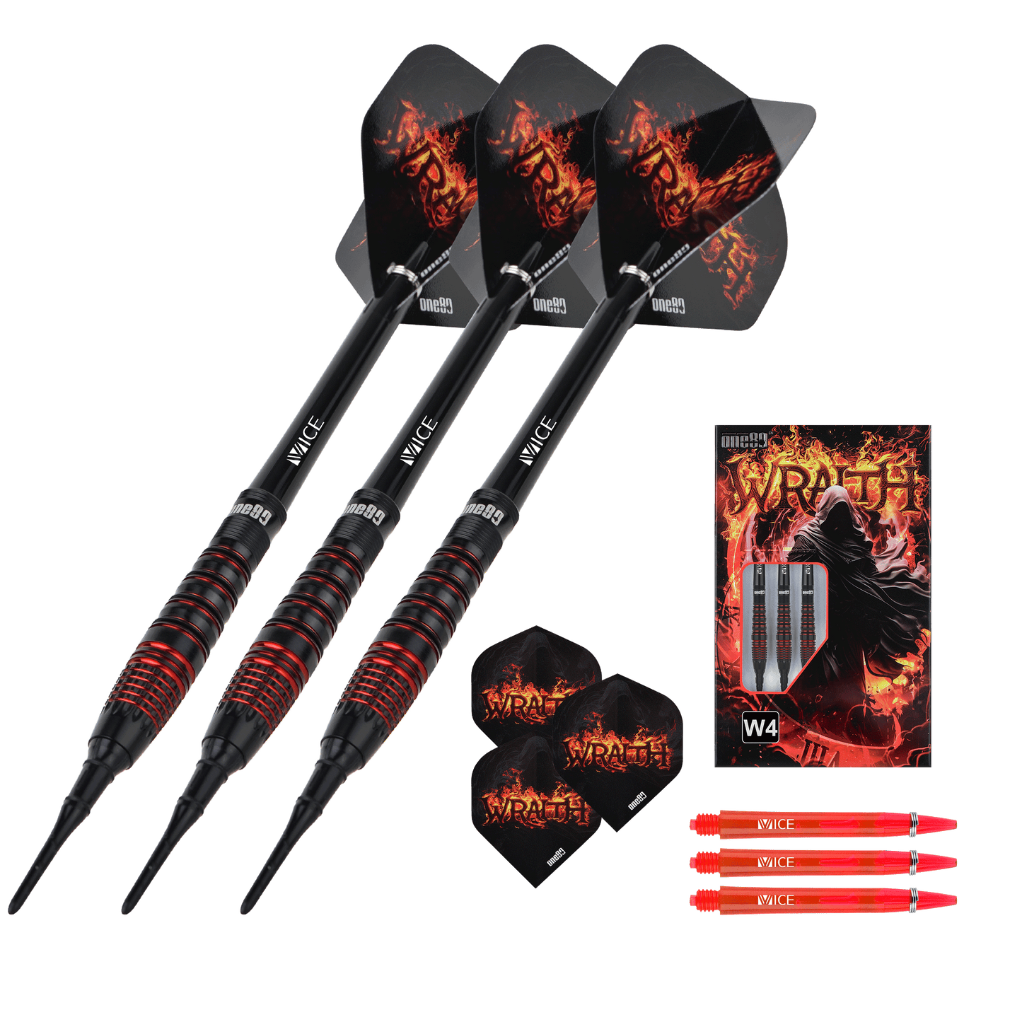 One80 Wraith W4 Softdart