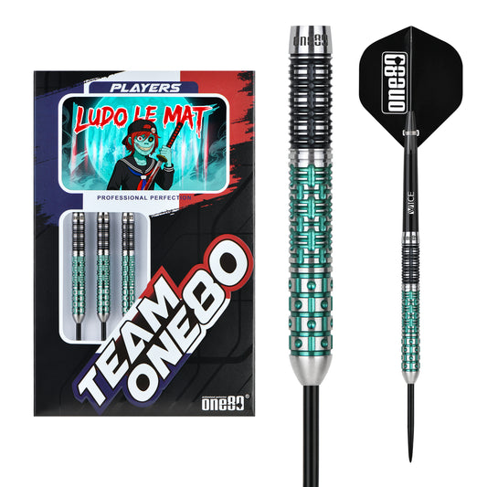 ONE80 Ludo Le Mat Signature Steeldart