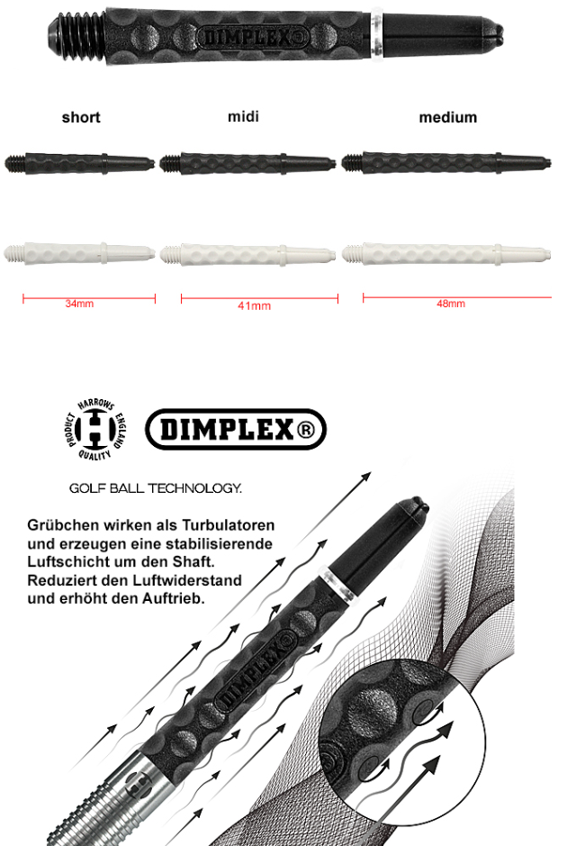 Harrows Dimplex Shafts