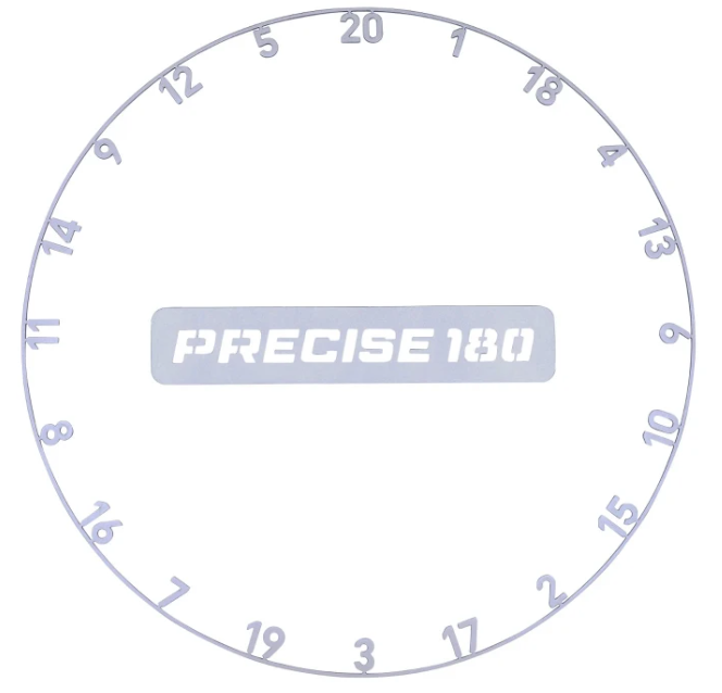 Precise180 Zahlenring - Just Lilac