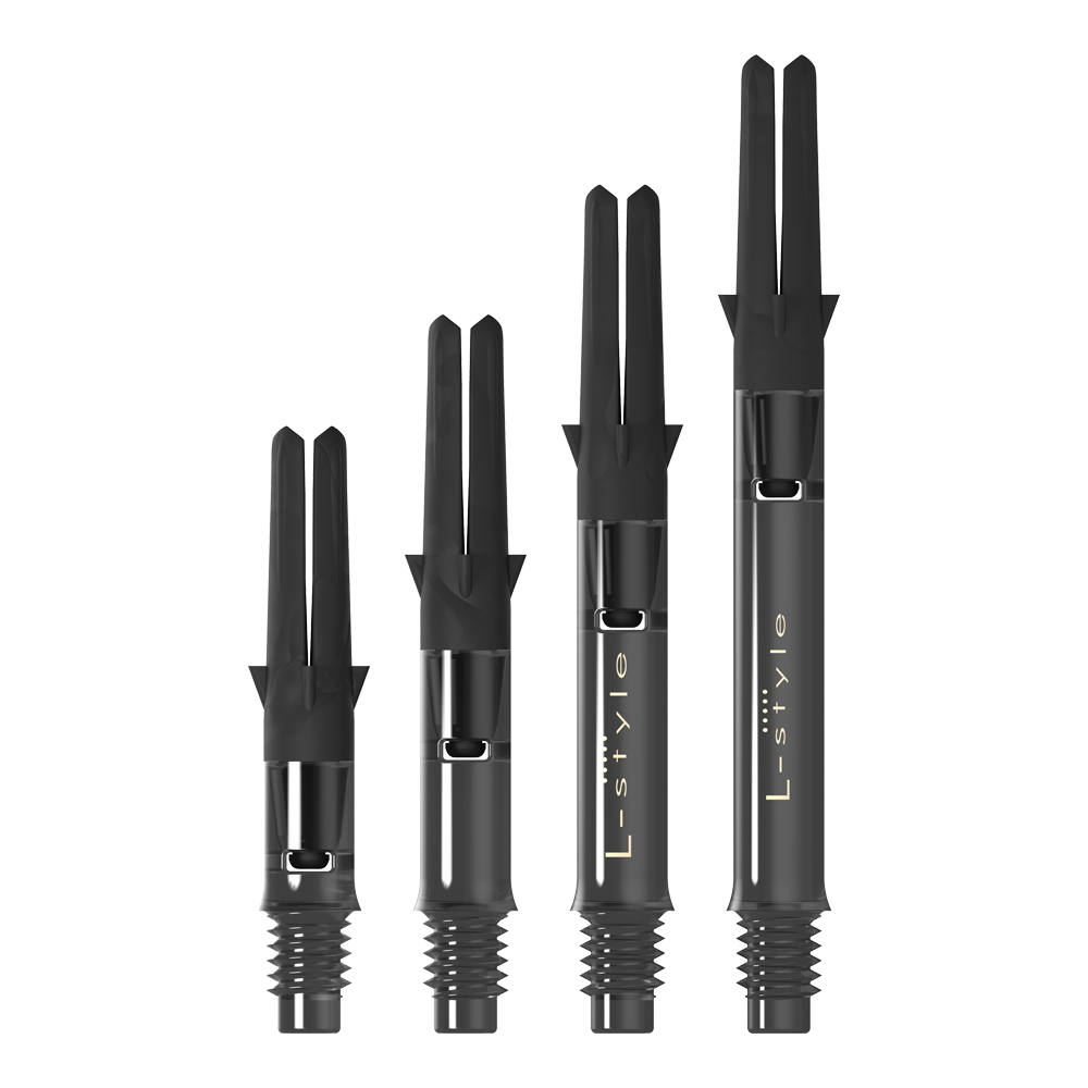 L-Style Shaft Carbon schwarz Spinners