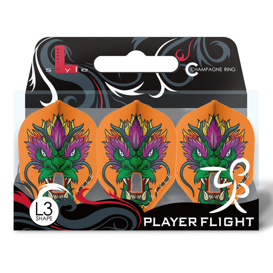 L-Style Flights L3 Pro Jules van Dongen V1 orange
