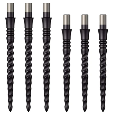Mission Steeldart Spitzen Lunar CS schwarz