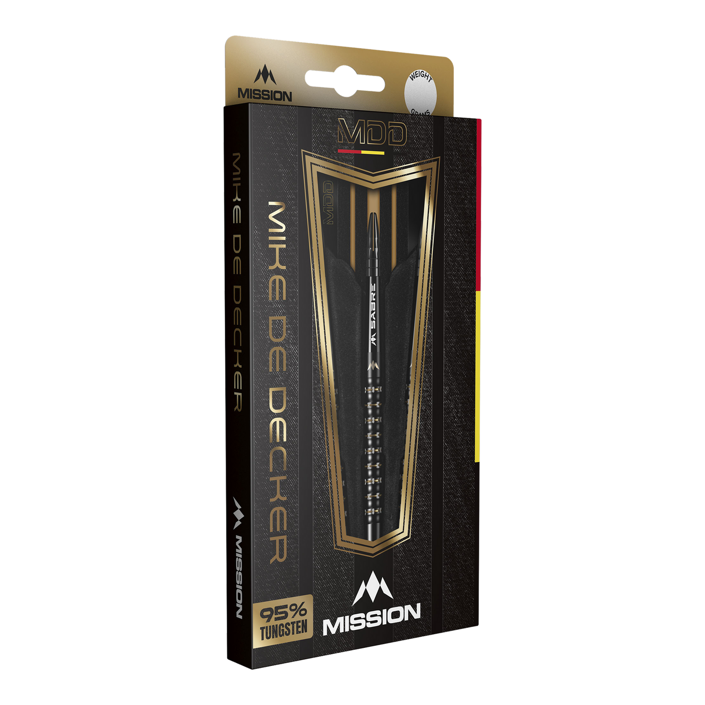 Mission Mike De Decker 95% - Black & Gold Softdart 20g