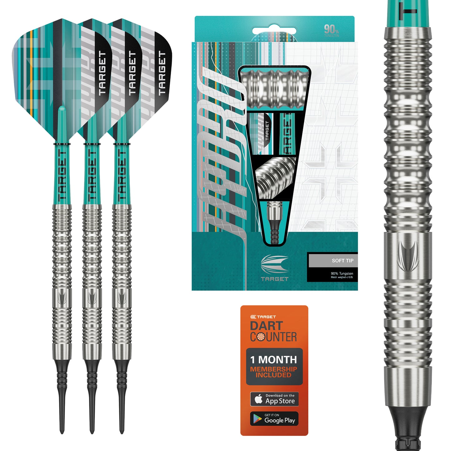 Target Hydro 90% 12 Softdart