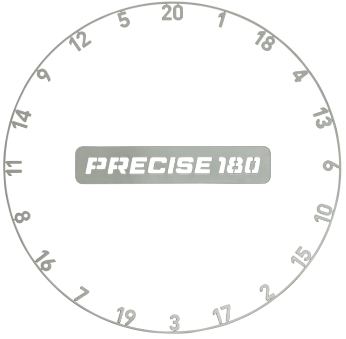 Precise180 Zahlenring - Nordic Grey
