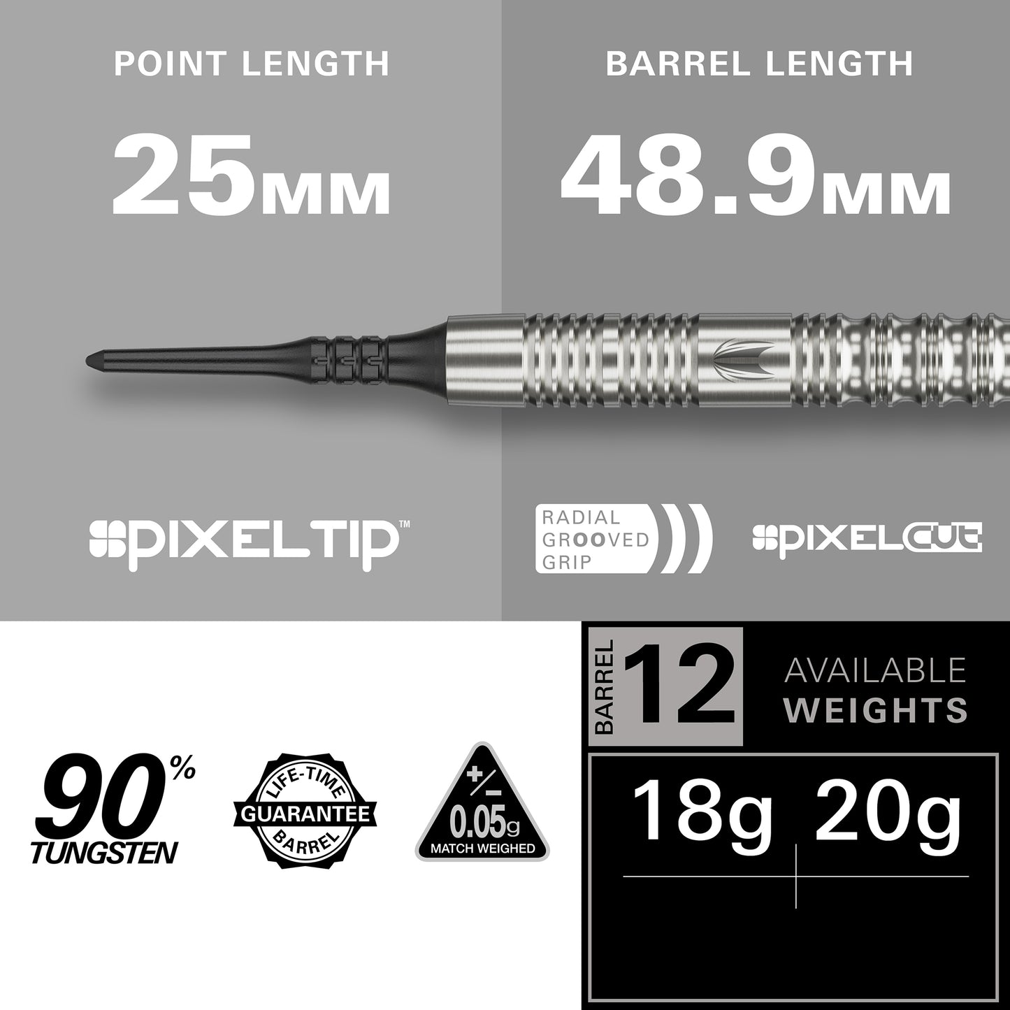 Target Hydro 90% 12 Softdart