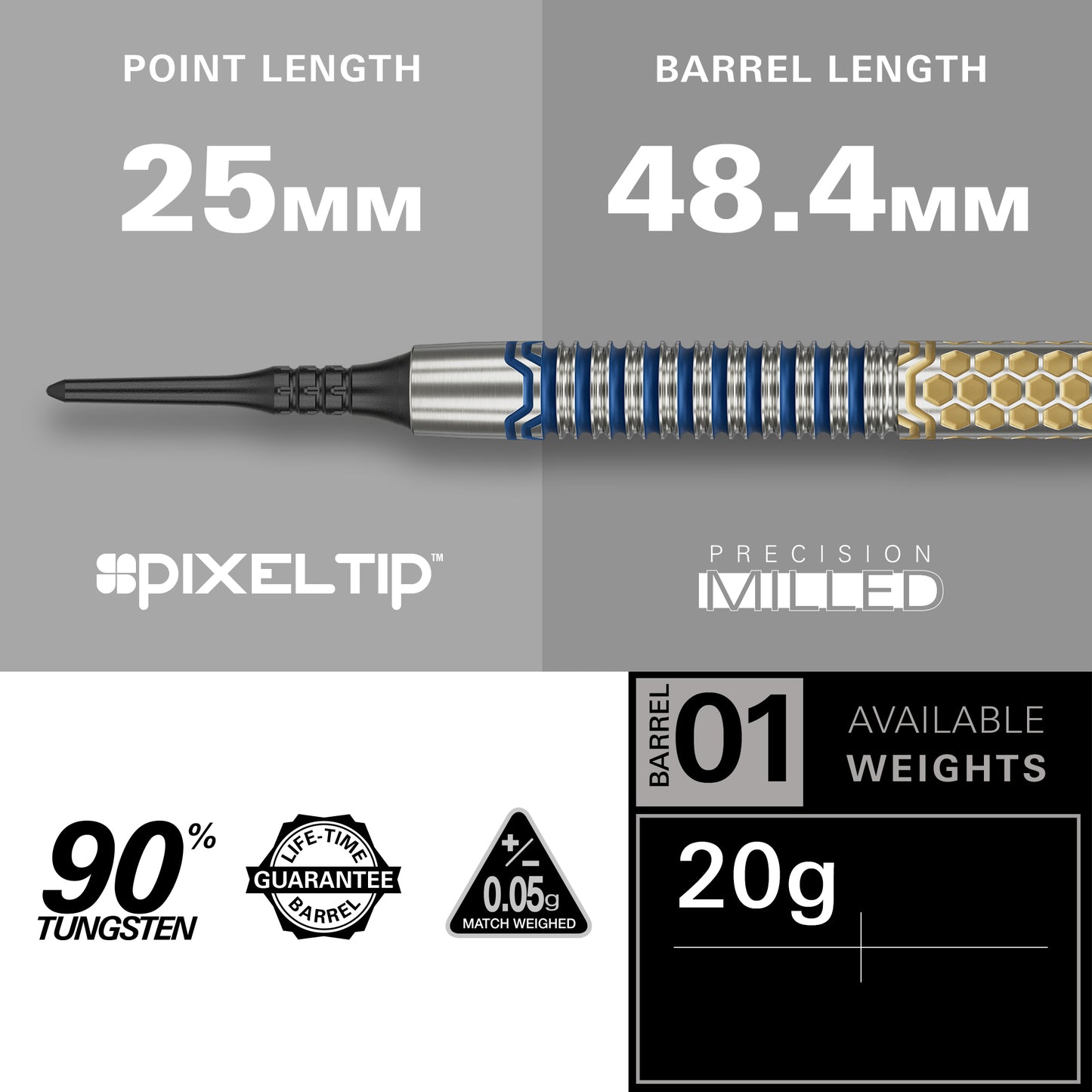 Target Josh Rock G1 90% Softdart 20g