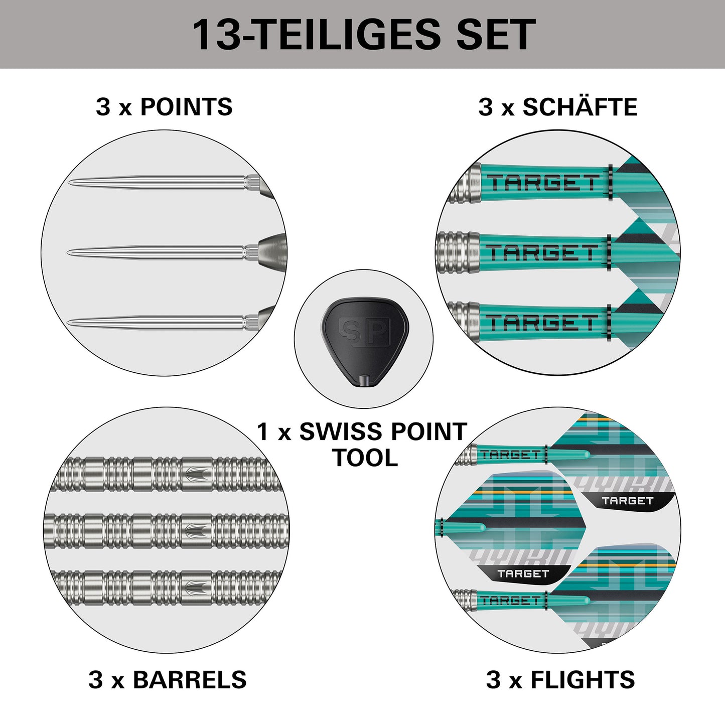Target Hydro 90% 02 Swiss Point Steeldart