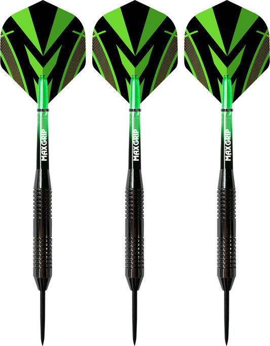 XQMax silver coated - Tungsten Look - Brass Darts 20g Set