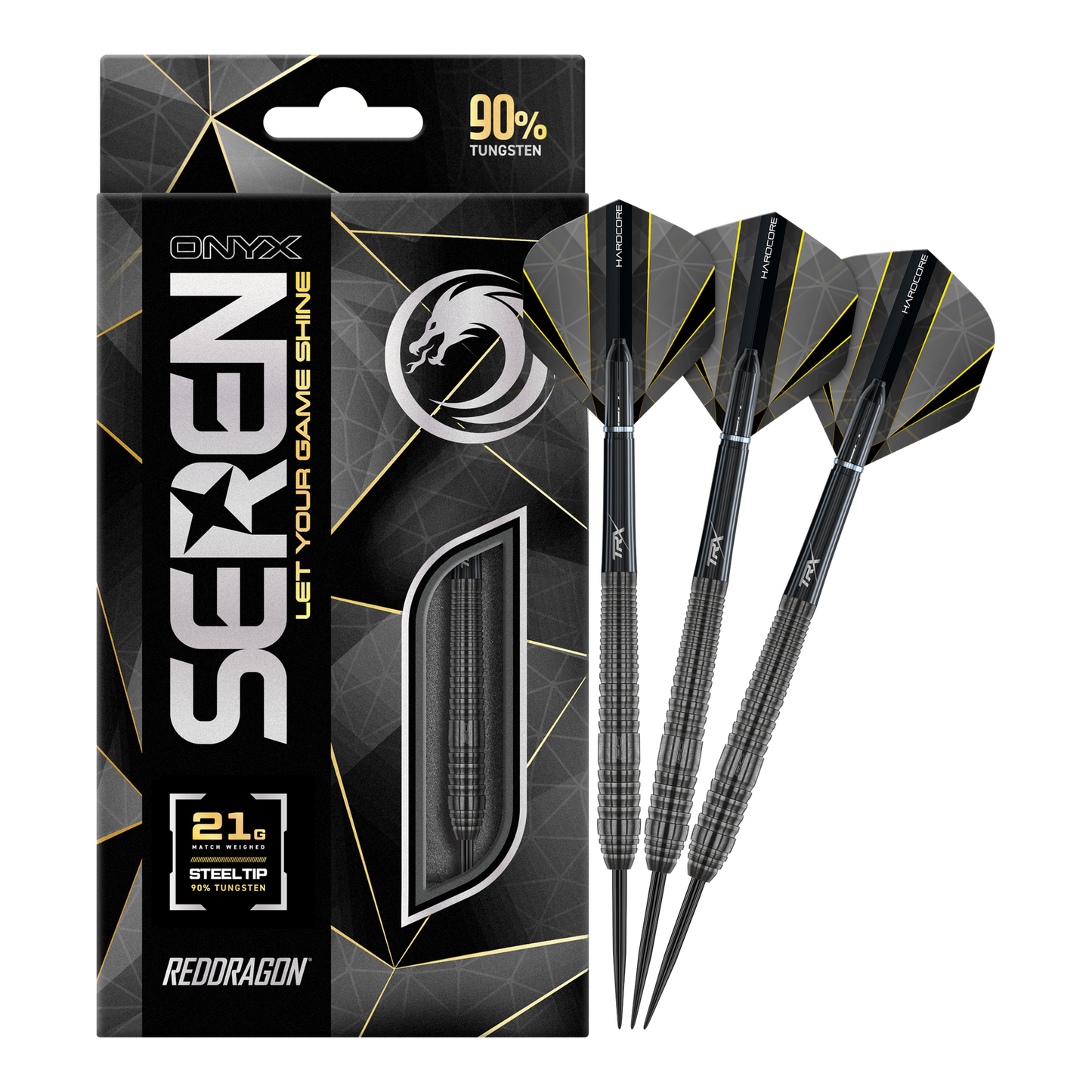 Red Dragon Seren 2 Onyx Steeldarts
